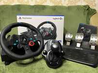 Ігрове кермо Logitech G29 Driving Force + Shifter PC/PS3/PS4/PS5