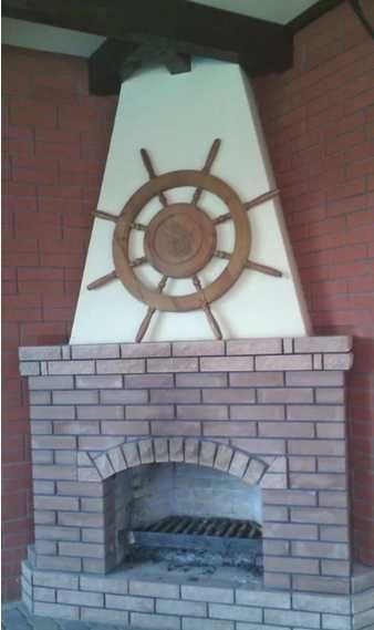 Печи камины барбекю груба тандыр дымоход из кирпича