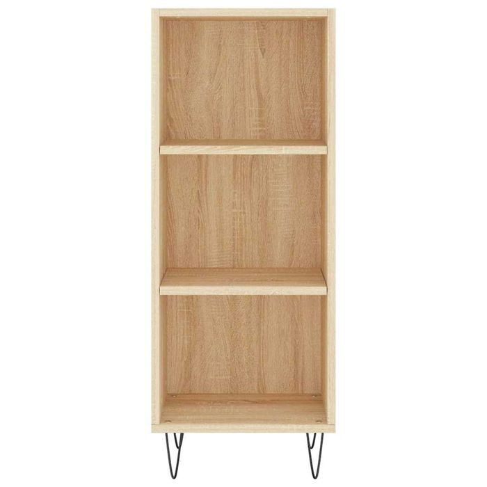 VidaXL komoda półka Sonoma Oak 34,5x32,5x90 cm drewno klejone