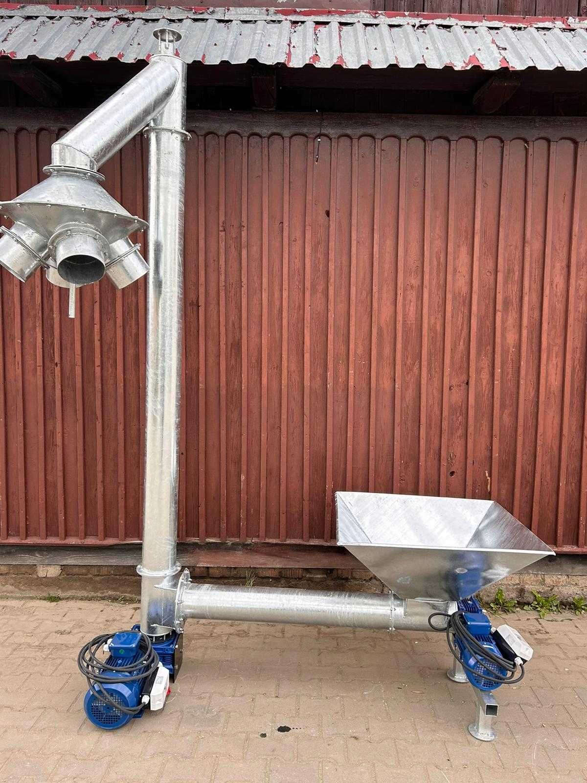 Nowe elementy przedłużające żmijki do zboża fi110-220 Transport