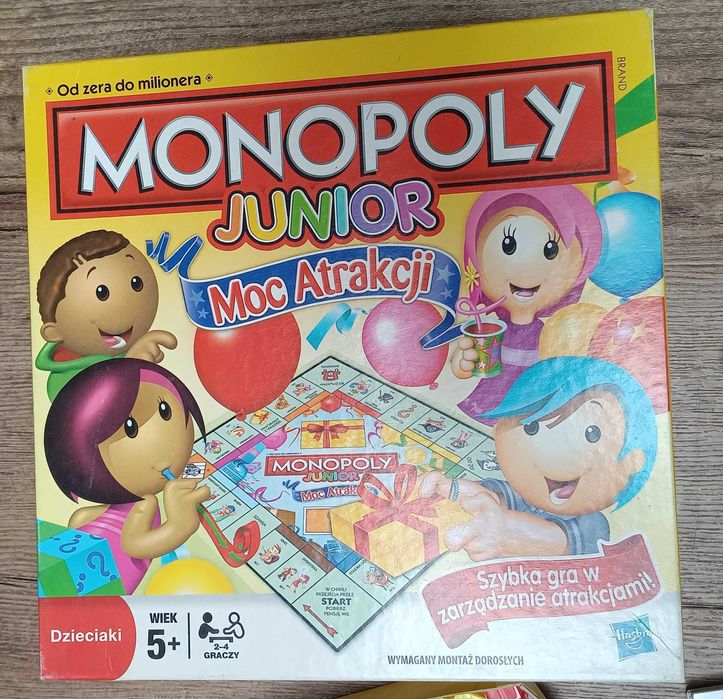 Monopoly junior od zera do milionera gra
