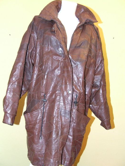 Kurtka unikat Coanni skóra zima oldschool r. XL XXL - wysyłka