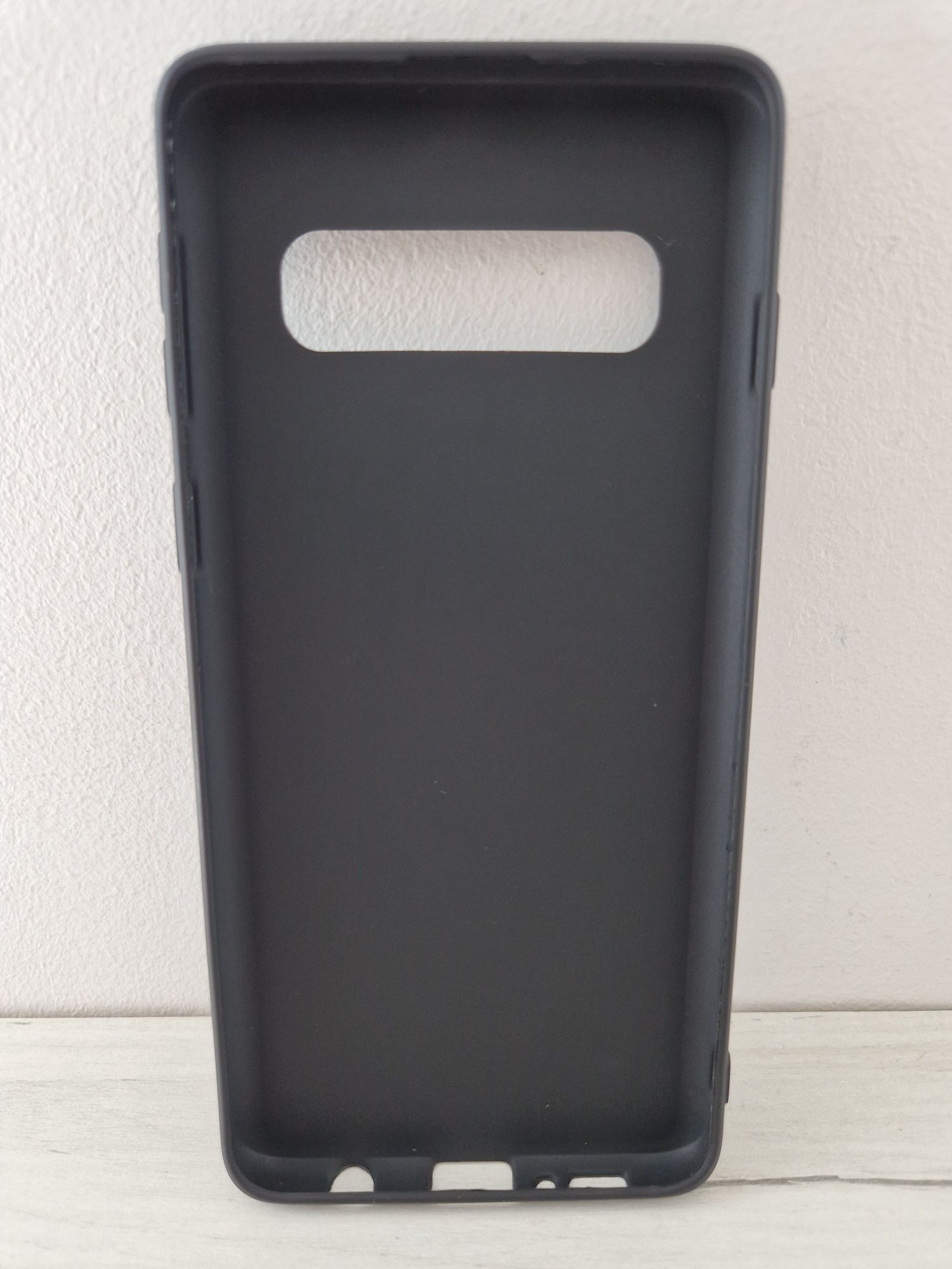 Back Case MATT do SAMSUNG GALAXY S10 Plus Czarny