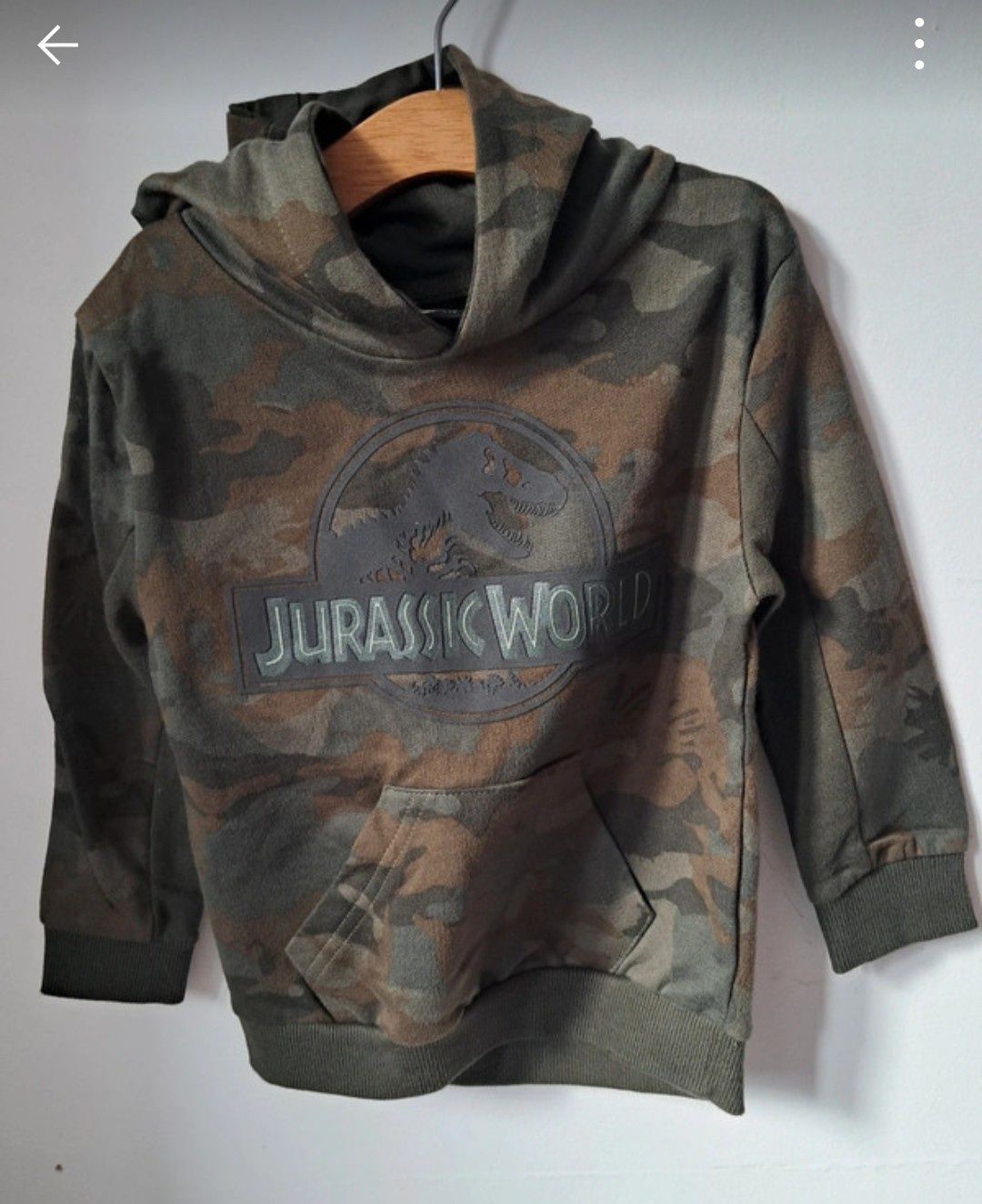 Bluza Moro  z kapturem Jurassic World dla chłopca