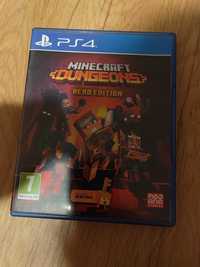 Minecraft dungeon Hero edition ps4 PlayStation 4 5 polska wersja