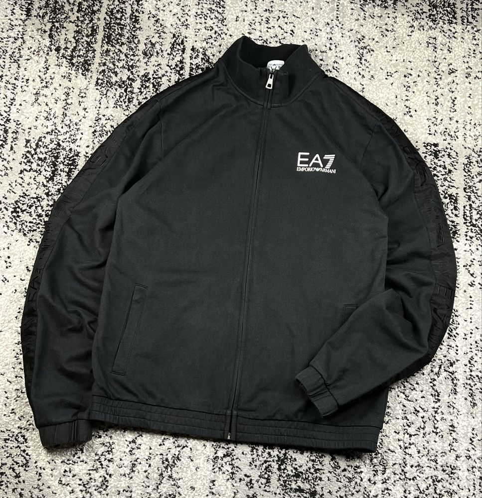 Мужская кофта олимпийка свитер Emporio Armani EA7 Оригинал old money