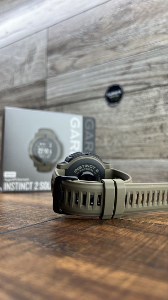 Garmin Instinct 2 Solar Tactical годинник для військових