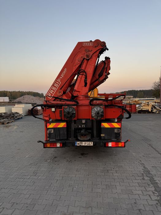 Mercedes actros v8  HDS fassi 422