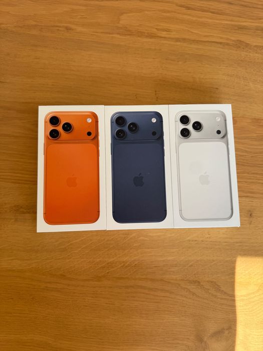 iPhone 17 Pro Max 256GB Orange Blue Silver Sklep telefonylodz