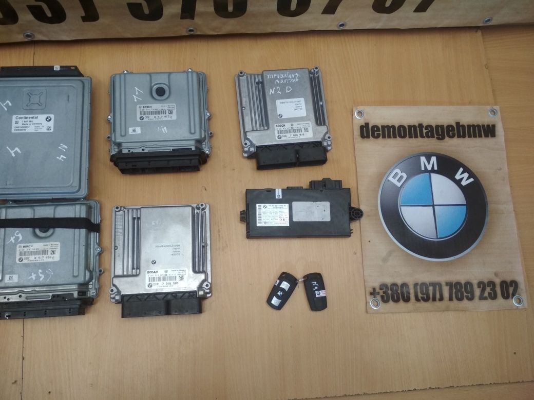 Мозги блок управління BMW X5 E70 F10 F30 ебу DDE DME БМВ Е70 Ф10 Ф30