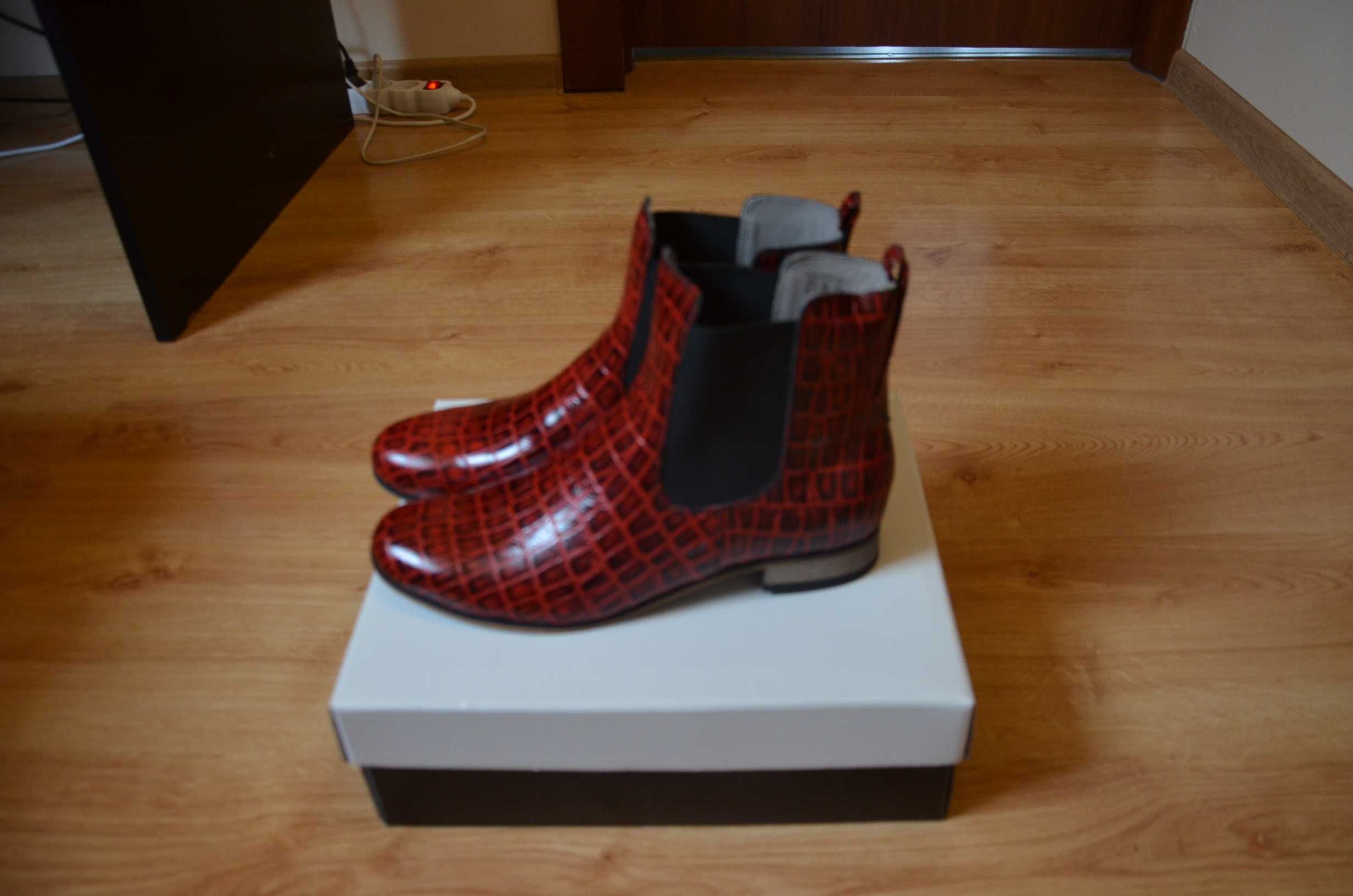 Nowe botki  wiosenne Zapato r.41