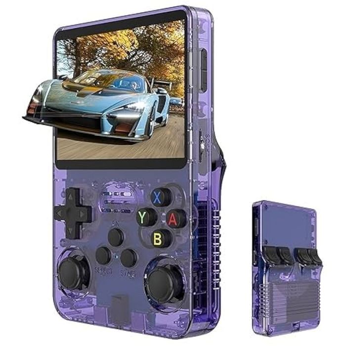 Портативна ігрова консоль PIXELLA R36S у ретро-стилі