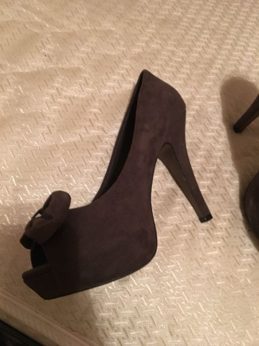 Szpilki zara 37 peep toe wesele sylwester święta