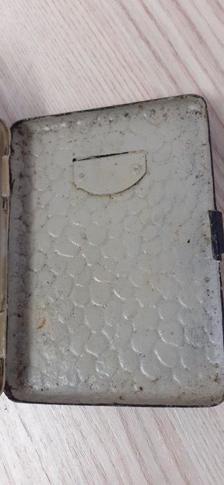 (1920 - 30 rok ) Stara Szwajcarska Przedwojenna Latarka (Szkło Soczew