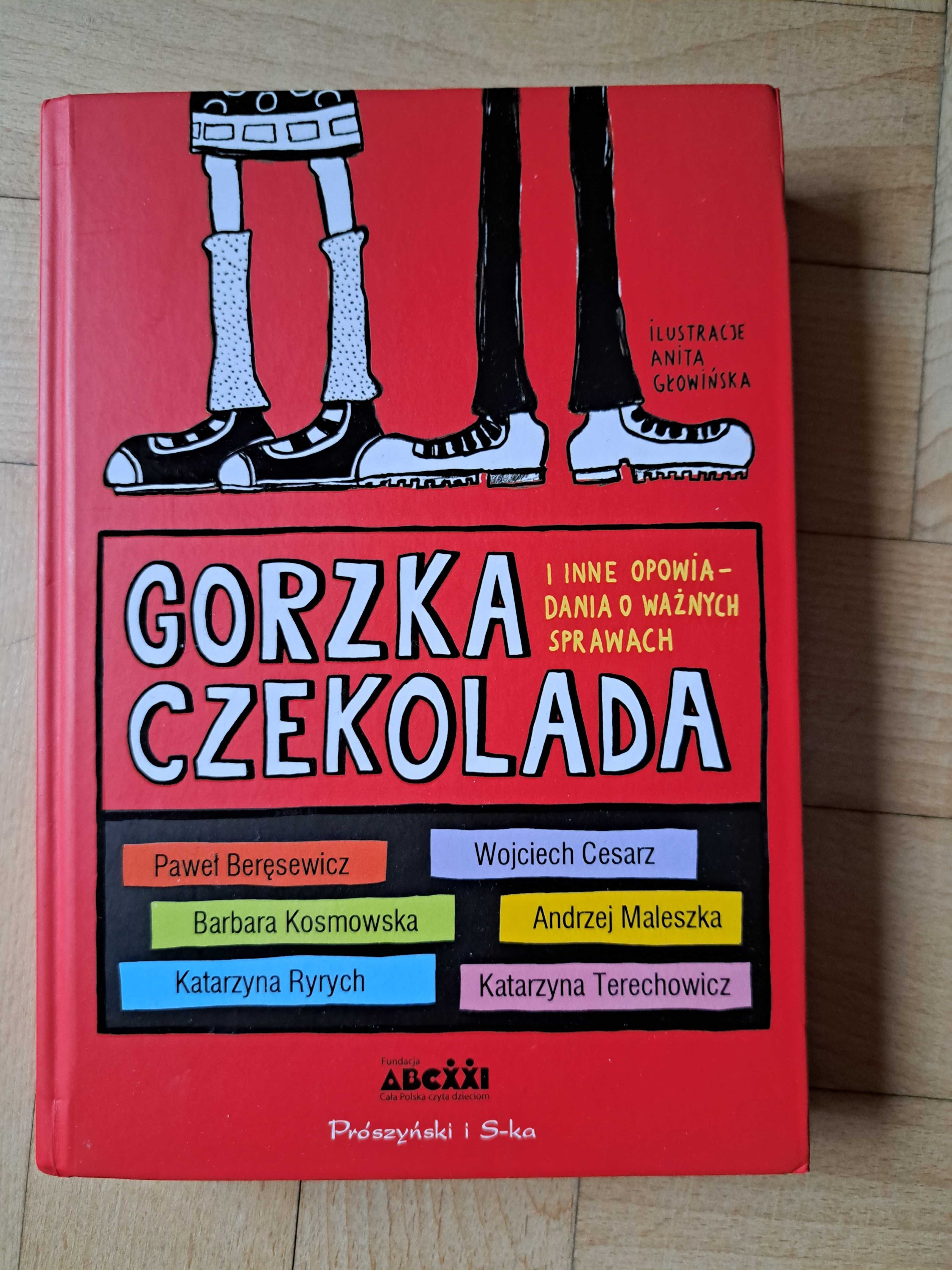 Gorzka czekolada-książki dla młodzieży.