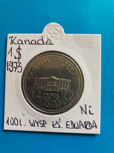 Moneta Kanada 1 dolar z 1973 r.