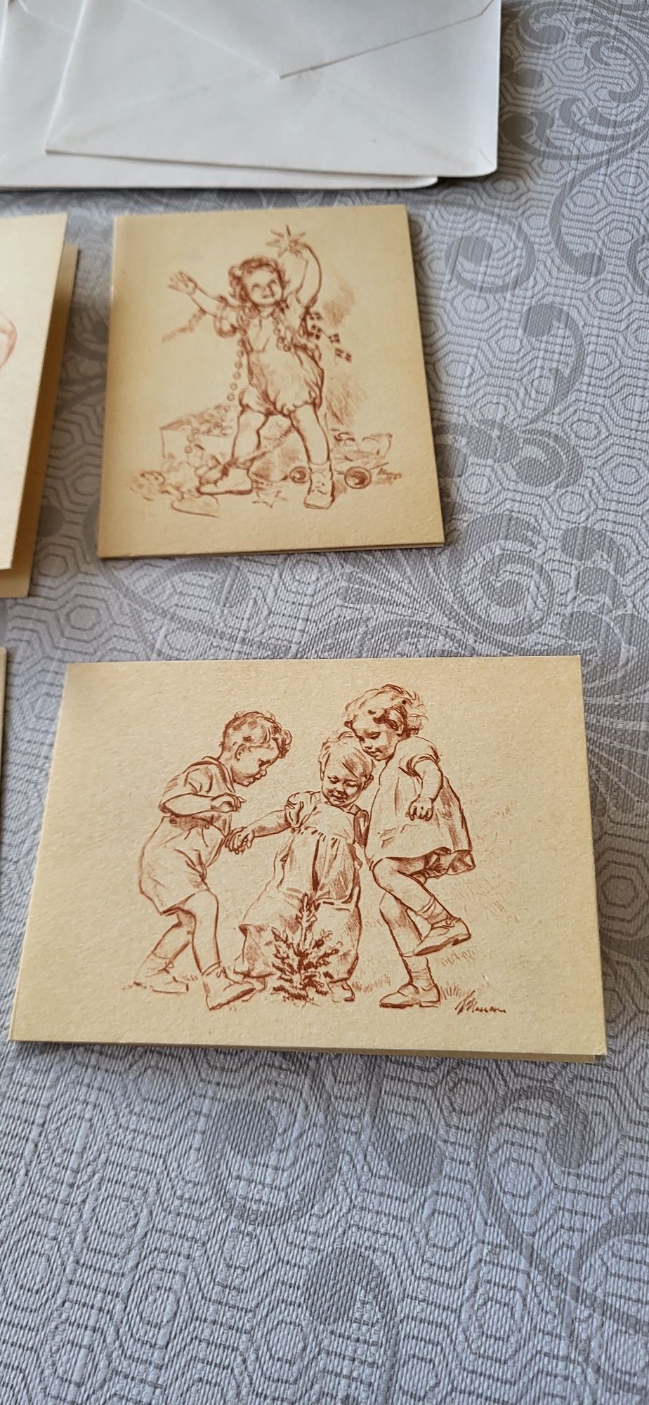 Stare kartki niemieckie plus koperty
