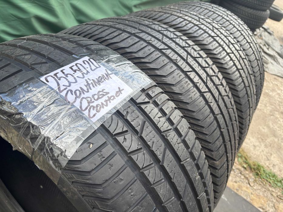 255-50-R20 СONTINENTAL CROSS 4штуки всесезонка резины GERMANY 2023