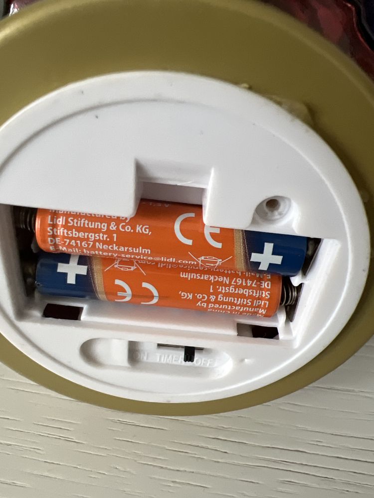 LIVARNO podświetlane choinki szklane led  - 2 sztuki (komplet)
