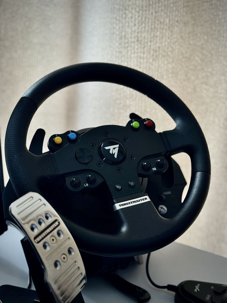 Руль для пк, ігрове кермо THRUSTMASTER TMX Force Feedback + шіфтер PXN