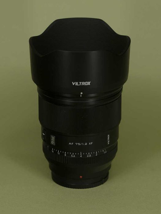 Obiektyw Viltrox AF 75/1.2 XF Pro do Fuji X. Stan BDB.
