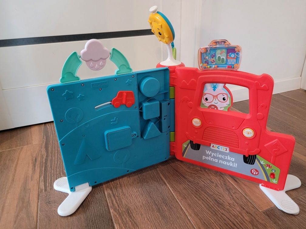 Fisher Price Edukacyjna Gigaksiążka książka