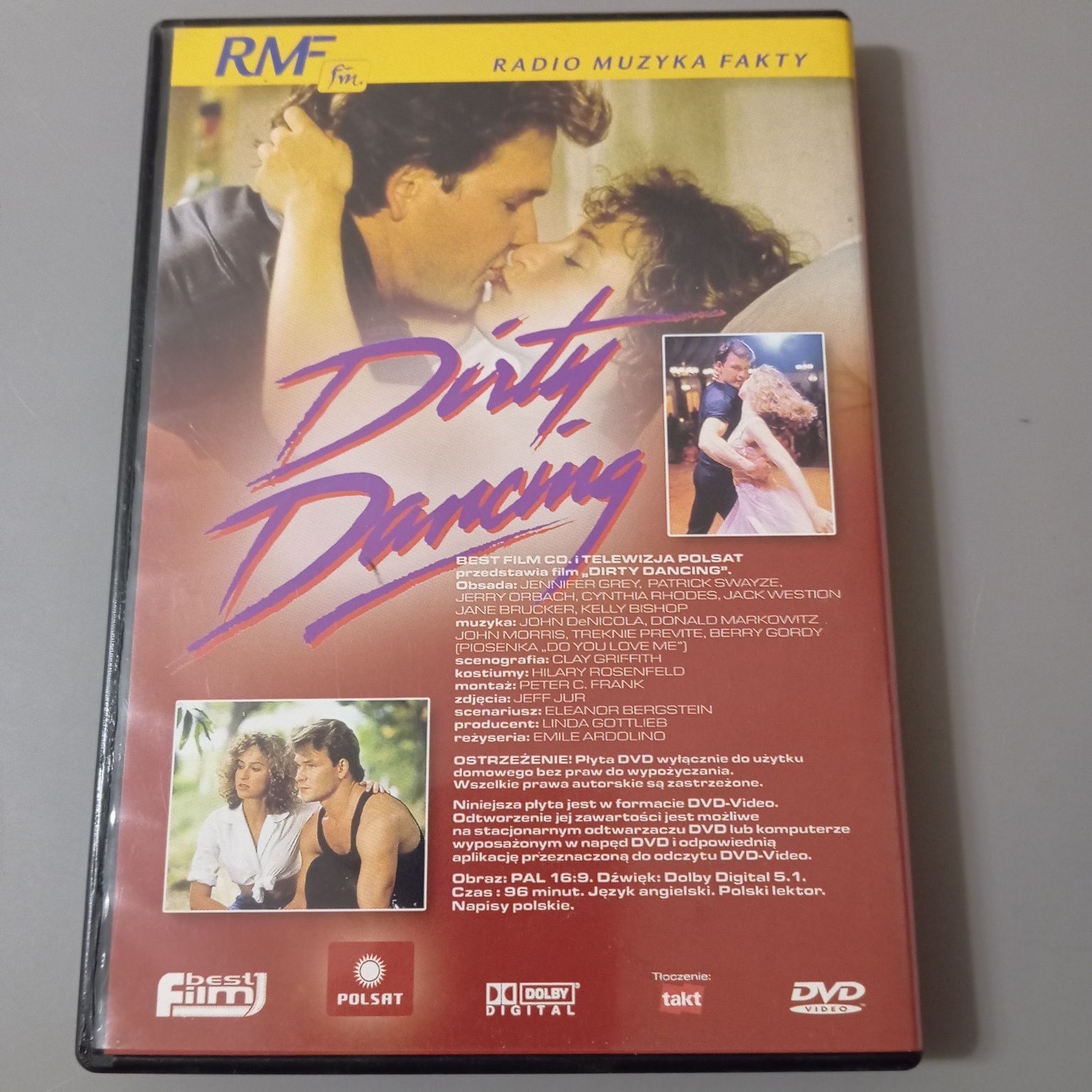 Dirty dancing, film DVD, stan bdb