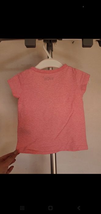 Koszulka, T-shirt, tęcza, deszcz, Next, r.62/68