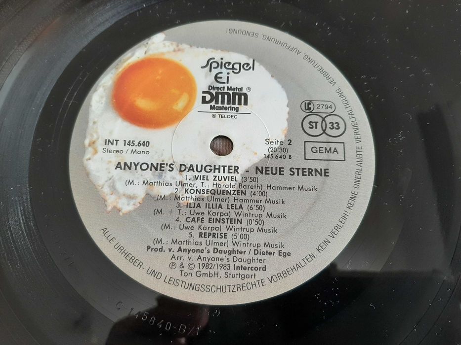 Anyones`s Daughter - Neue Sterne - Germany - Vinil LP