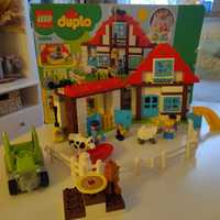 Lego DUPLO kompletny zestaw Przygody na farmie 10869 + pudełko +instr.