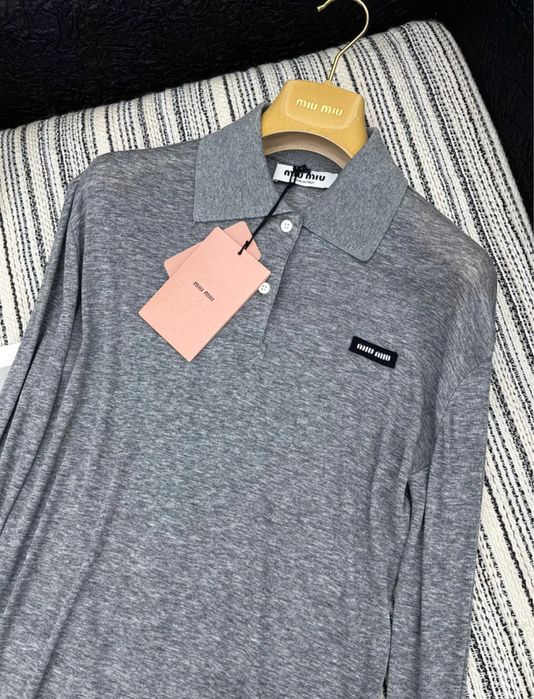 Кофта Miu miu сіра