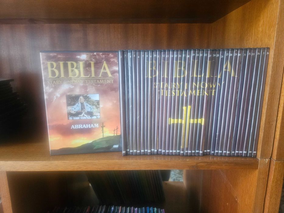 Biblia Stary i Nowy Testament - komplet 36 płyt DVD