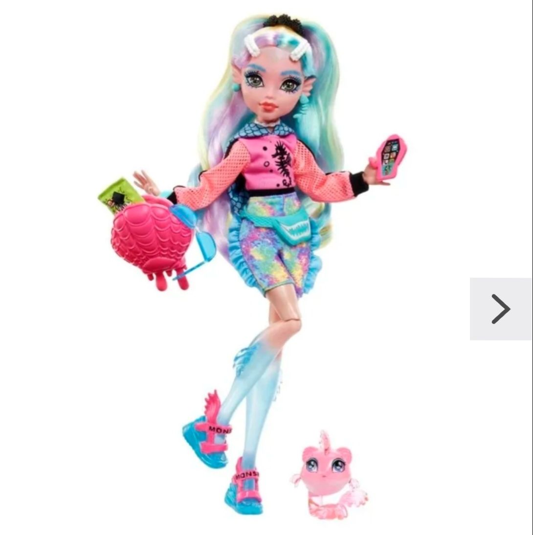 Monster High 2 lalki: Clawdeen Wolf i Lagoona Blue NOWE