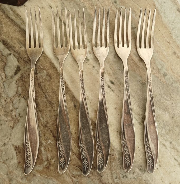 Hefra widelce 6 sztuk wzór amerykański