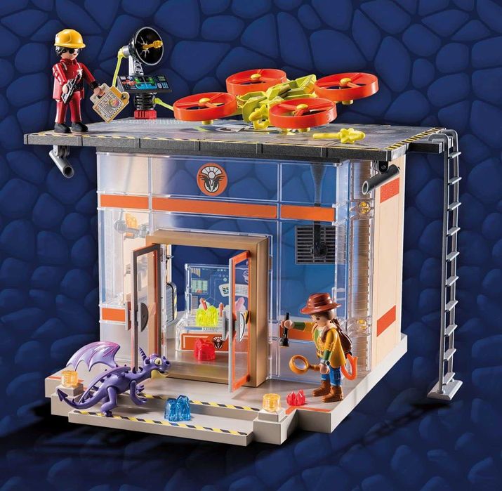 Nowe Playmobil 71084 Klocki Dragons The Nine Realms Smoki Laboratorium