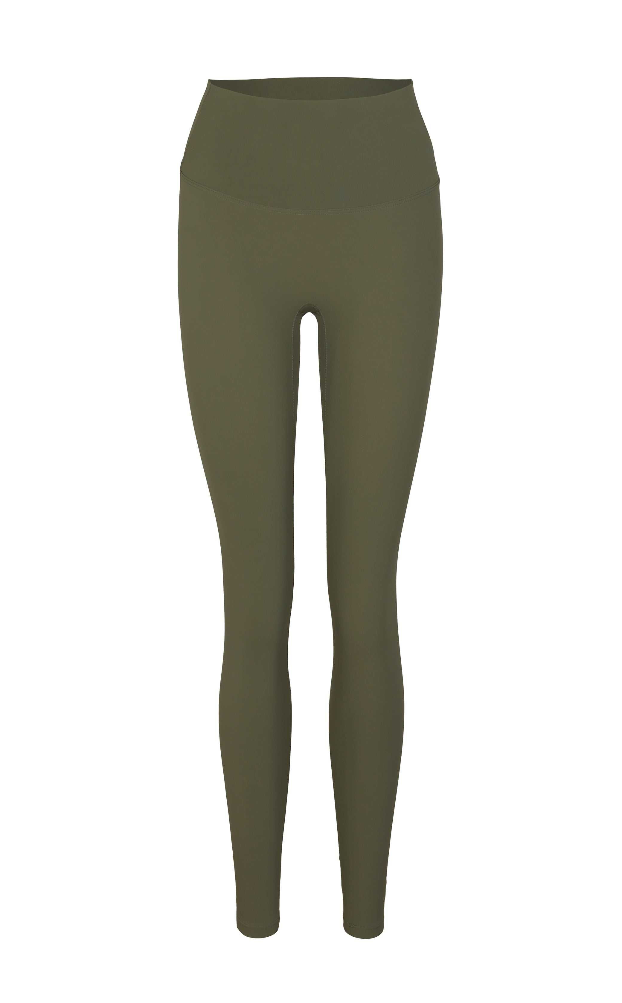 Легінси Alo Yoga Stretch High Waist Sports Leggings Moss Green D19108