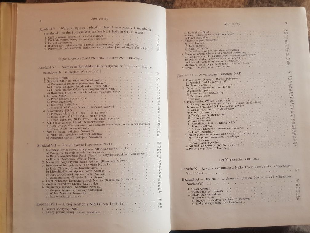 Monografia Niemiec współczesnych NRD praca zbiorowa IZ Poznań 1963