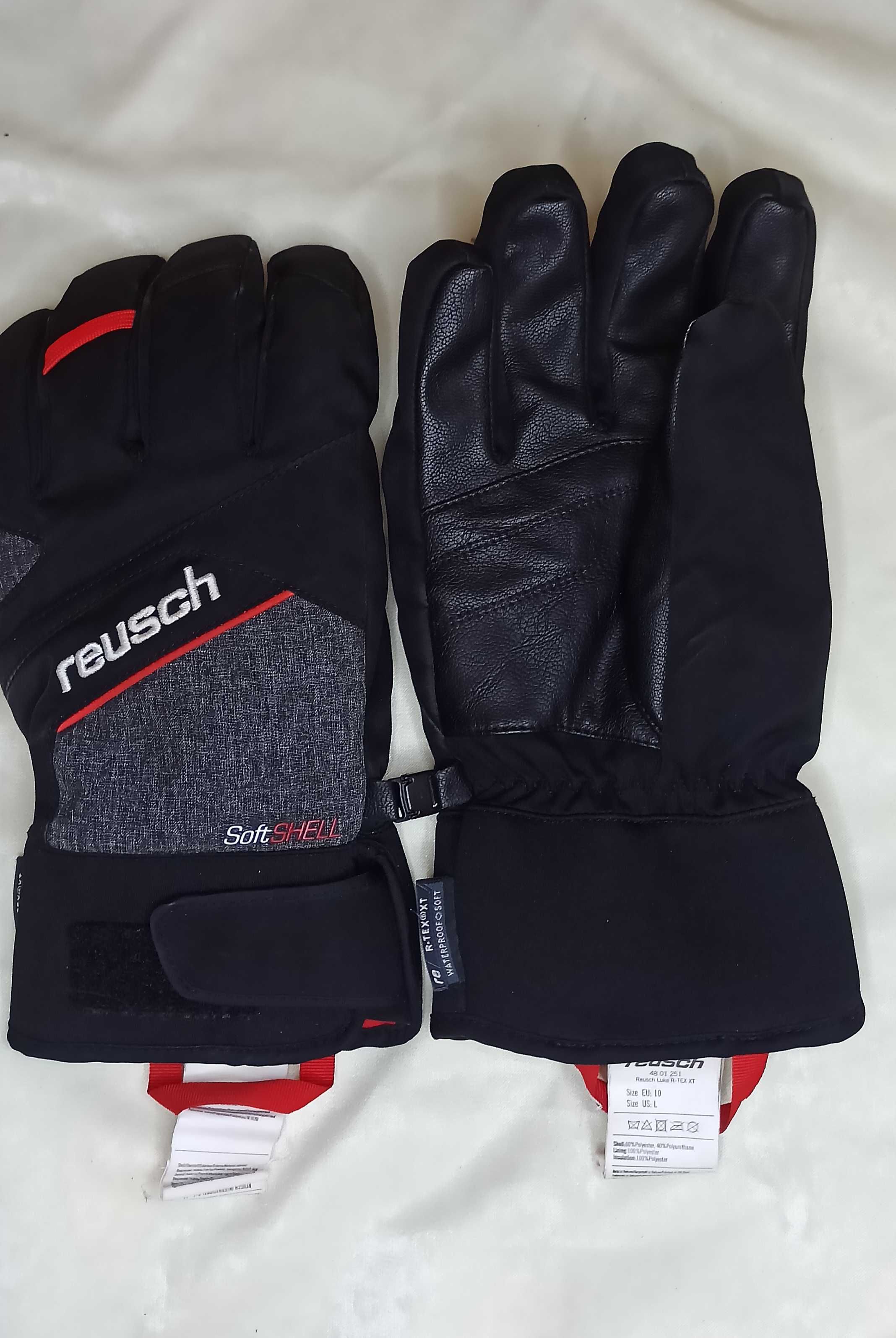 Мужские лыжные перчатки Reusch Luke R-TEX® XT,softshell,L