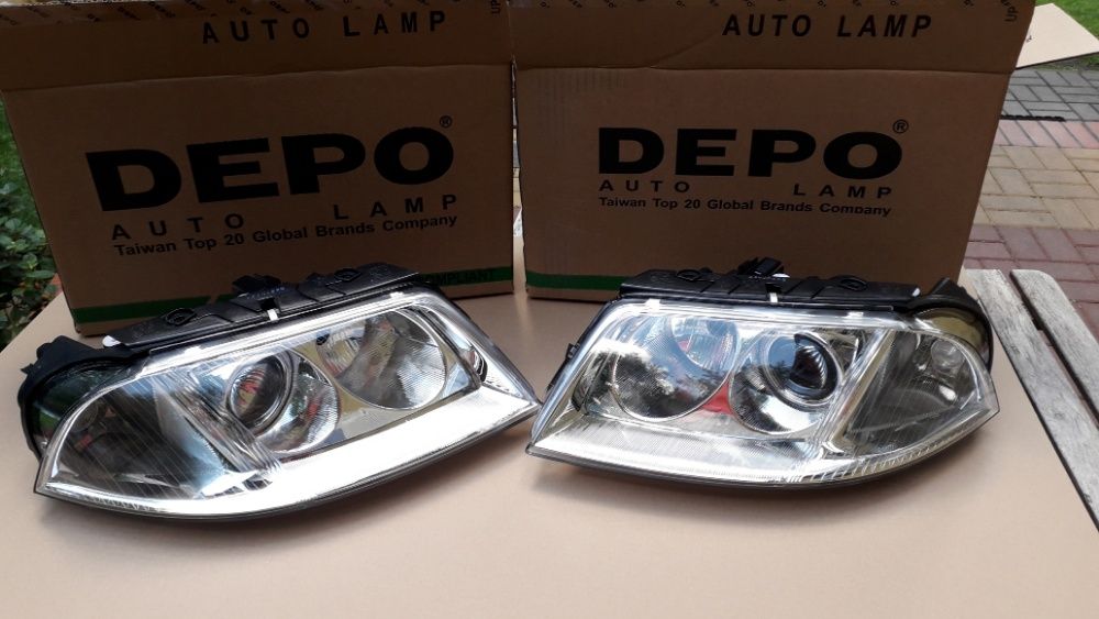 VW PASSAT B5 LIFT 2000 - lampa przednia lewa + prawa NOWE DEPO