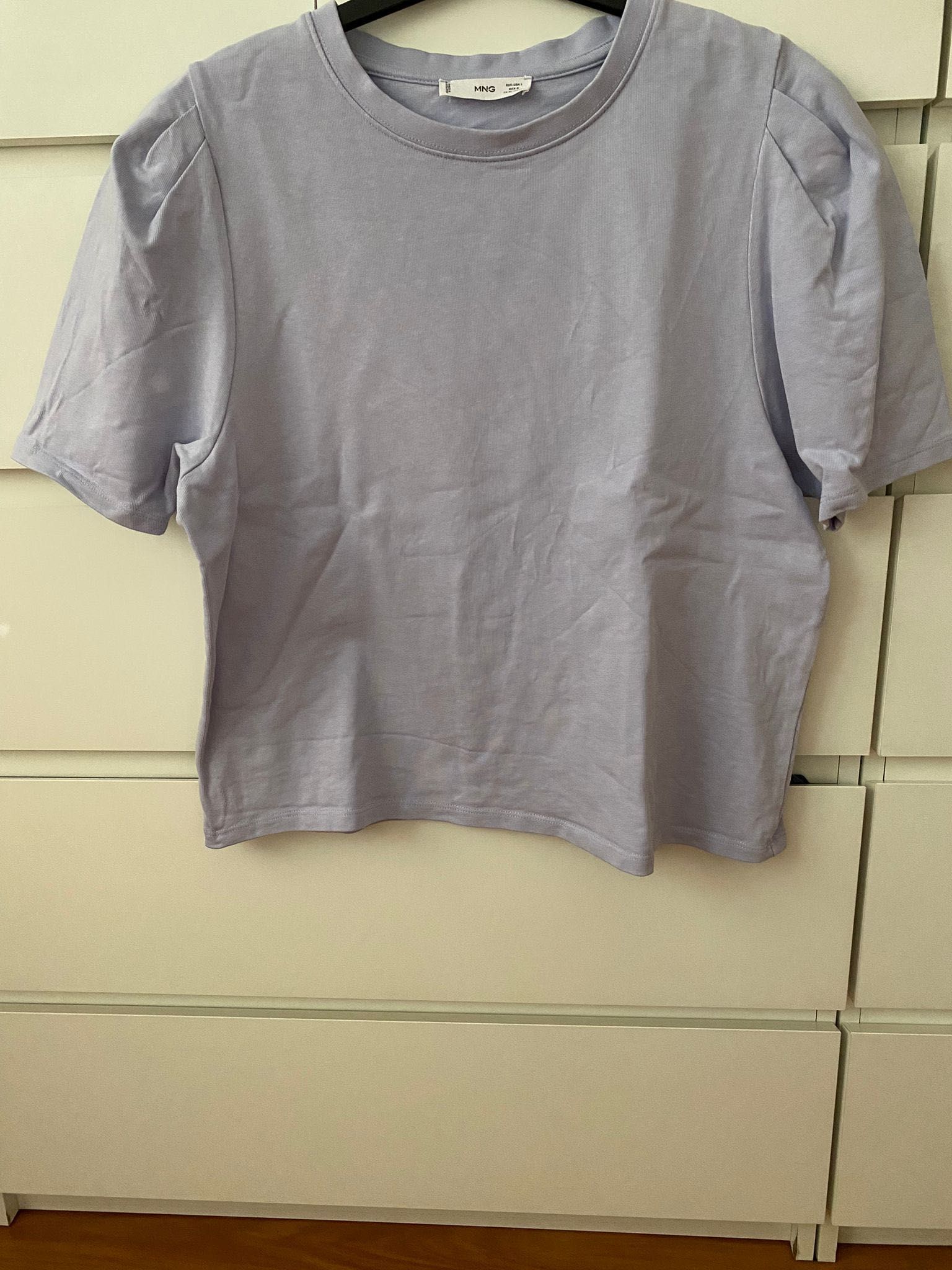 Tshirt lilás da Mango