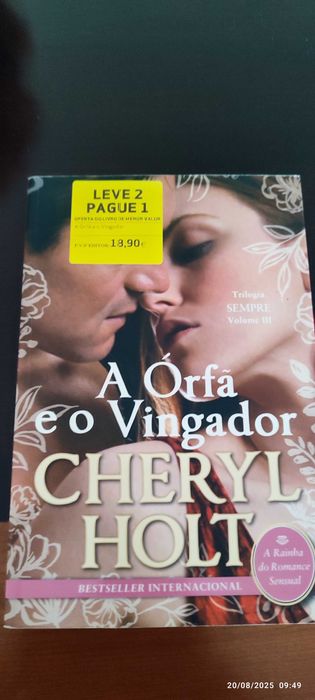 A órfã e o vingador cheryl Holt