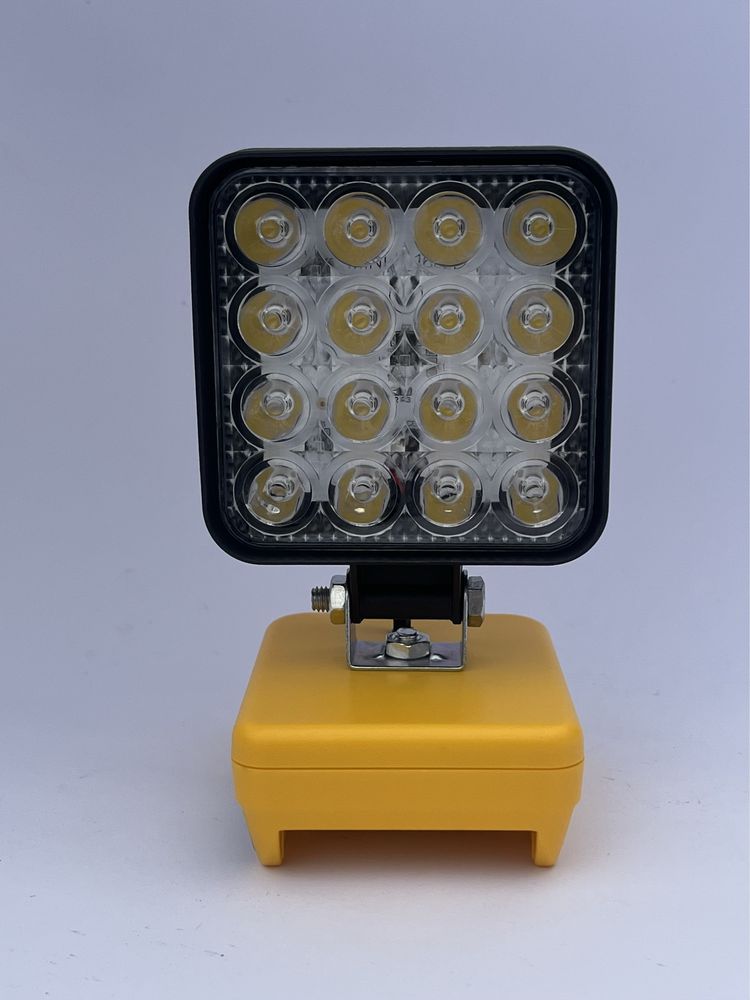 LAMPA LED DO DEWALT 18V/20V Halogen Roboczy LED + 2x USB