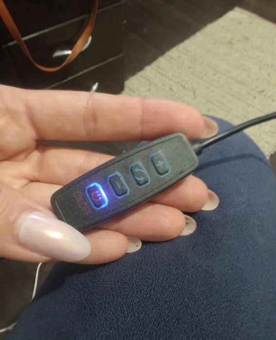 Селфі лампа кругла для фото