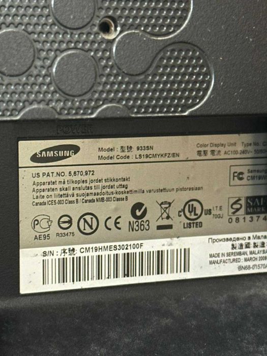 Monitor de Computador Samsung