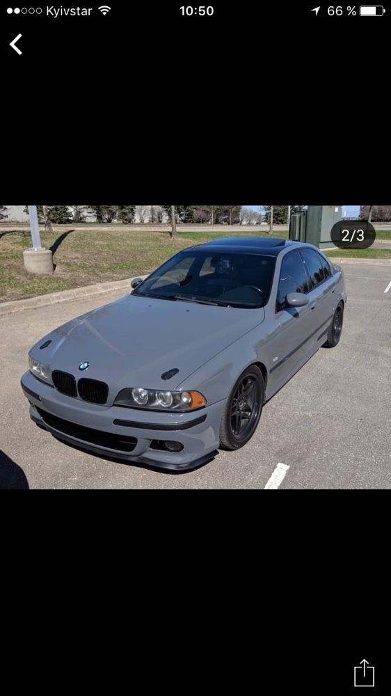 Бампер передний  е 39 м BMW E39 M бмв м5