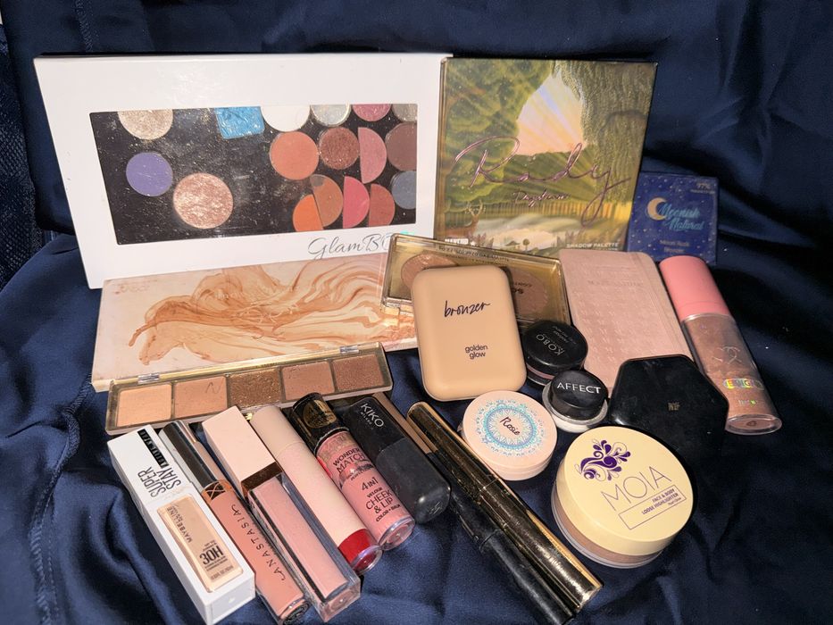 Mega zestaw kosmetyków Kiko Glam Shop Zoeva Anastasia