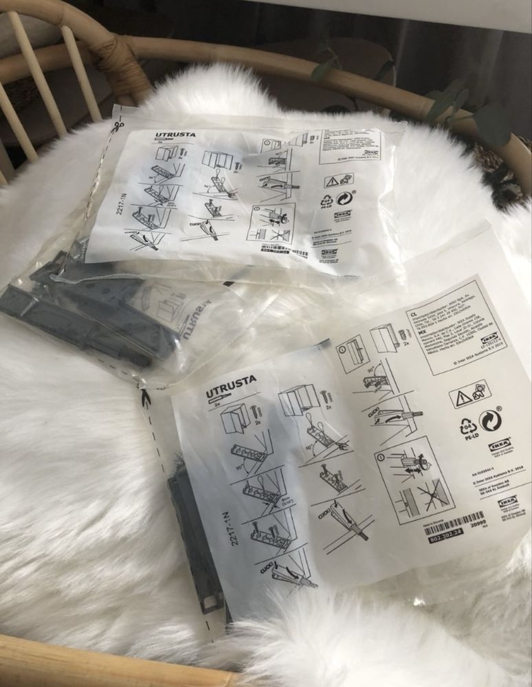 UTRUSTA Ikea samootwieracz 2szt