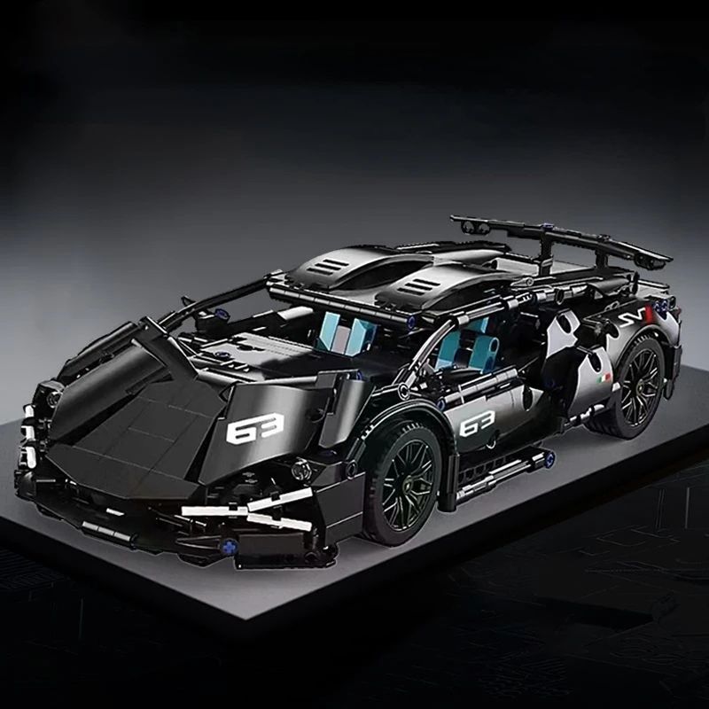 Конструктор автомобіль Lamborghini Lego Technic 1230 дет мотор, пульт