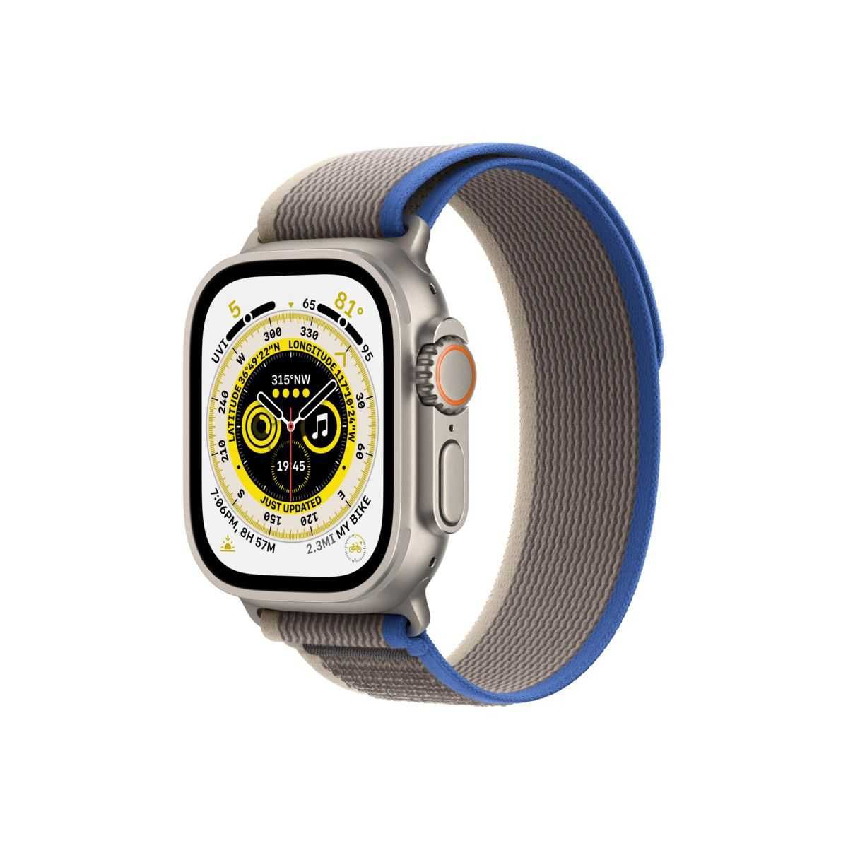 Apple Watch Ultra (Titanium) - 49mm - Blue/Gray Trail Loop - SELADO