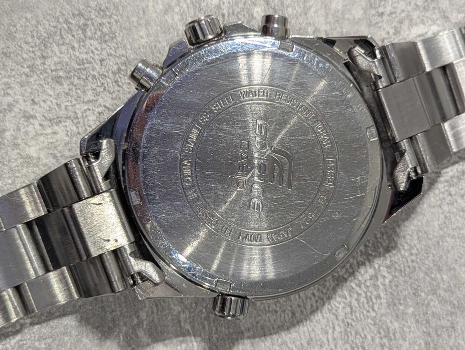 Годинник CASIO EDIFICE EF-527  хронограф 100м кварц